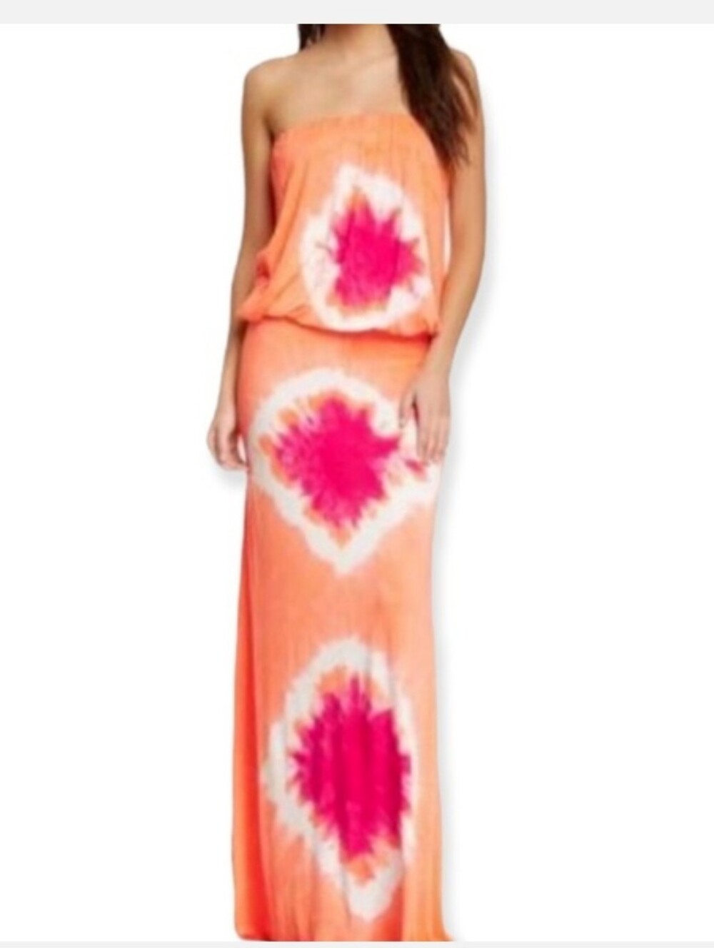 Young Fabulous & Broke Sydney Maxi Dress Tie Dye Medium